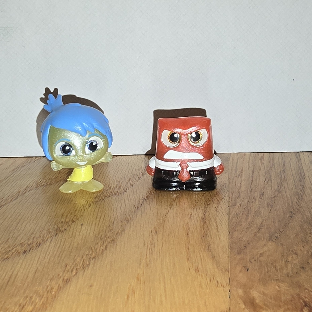 Inside Out Figurines - Joy and Anger